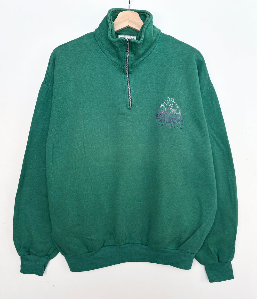 90s Kappa 1/4 Zip Sweatshirt (M)