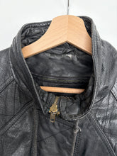 Load image into Gallery viewer, 90s Real Leather Biker Jacket (M)