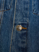 Load image into Gallery viewer, 90s Planet Hollywood Denim Jacket (S)