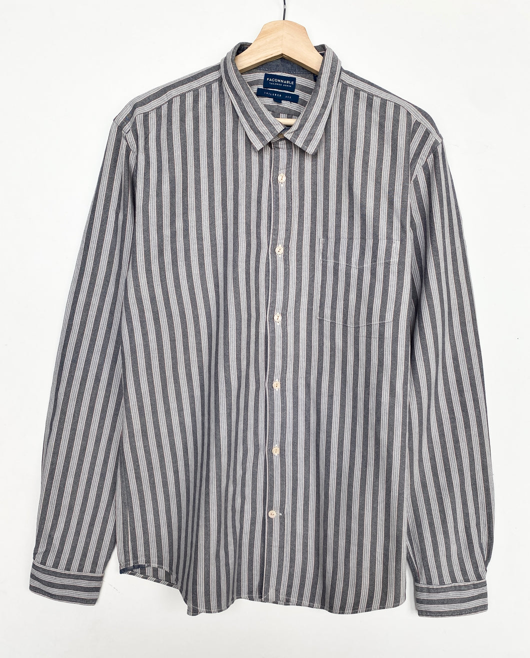 90s Striped Shirt (XL)