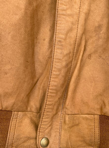 90s Marlboro Leather Jacket (L)