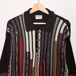 90s Coogi style jumper (L)