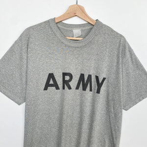 Army Print T-shirt (L)