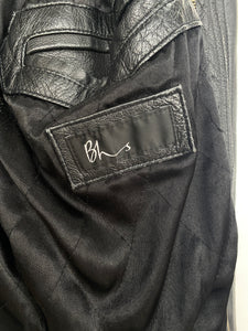 90s Real Leather Heavy Jacket (L)