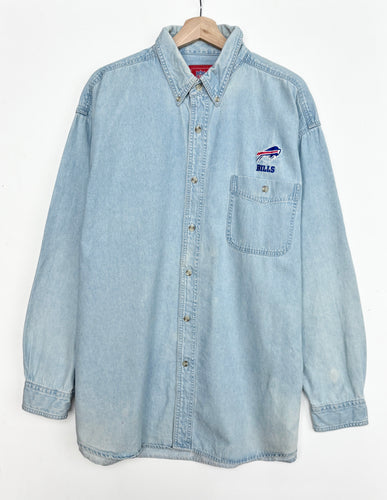 NFL Buffalo Bills Denim Shirt (XL)