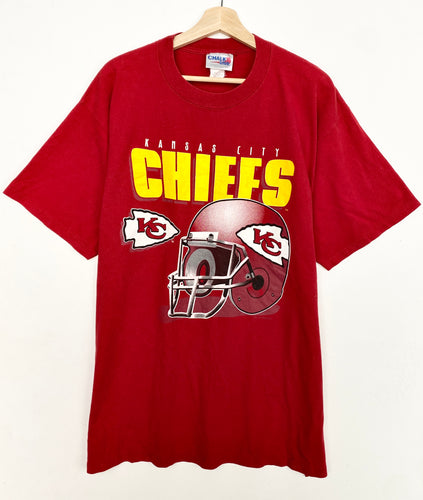 90s NFL Kansas City Chiefs T-shirt (XL)