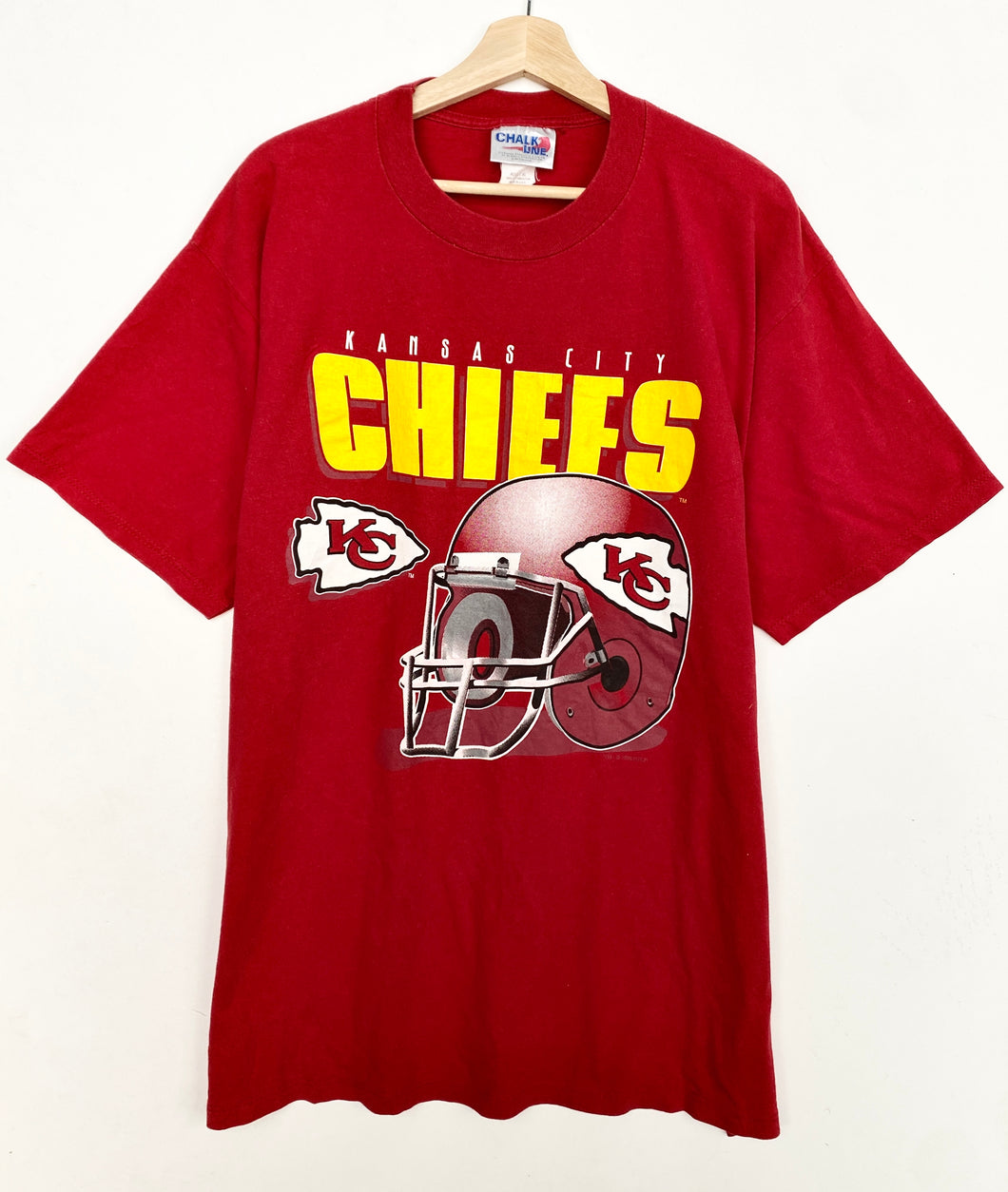 90s NFL Kansas City Chiefs T-shirt (XL)