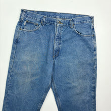 Load image into Gallery viewer, 90s Carhartt Tartan Lined Jeans W38 L30