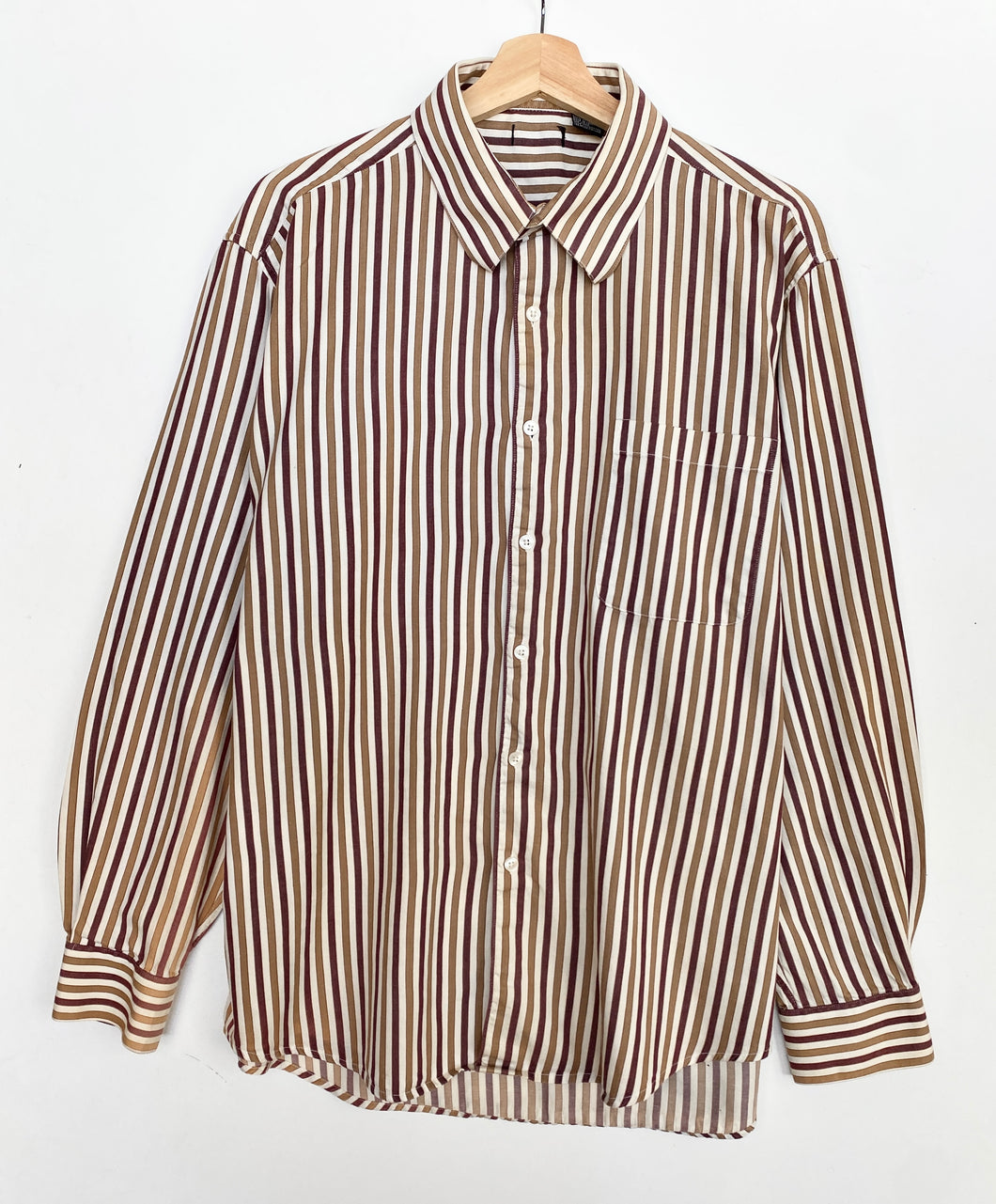 90s Striped Shirt (L)