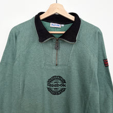 Load image into Gallery viewer, 90s Reebok 1/4 Zip (M)