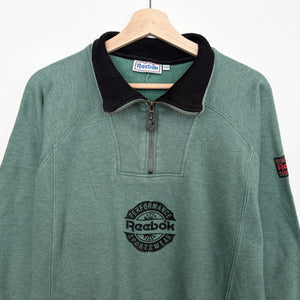 90s Reebok 1/4 Zip (M)