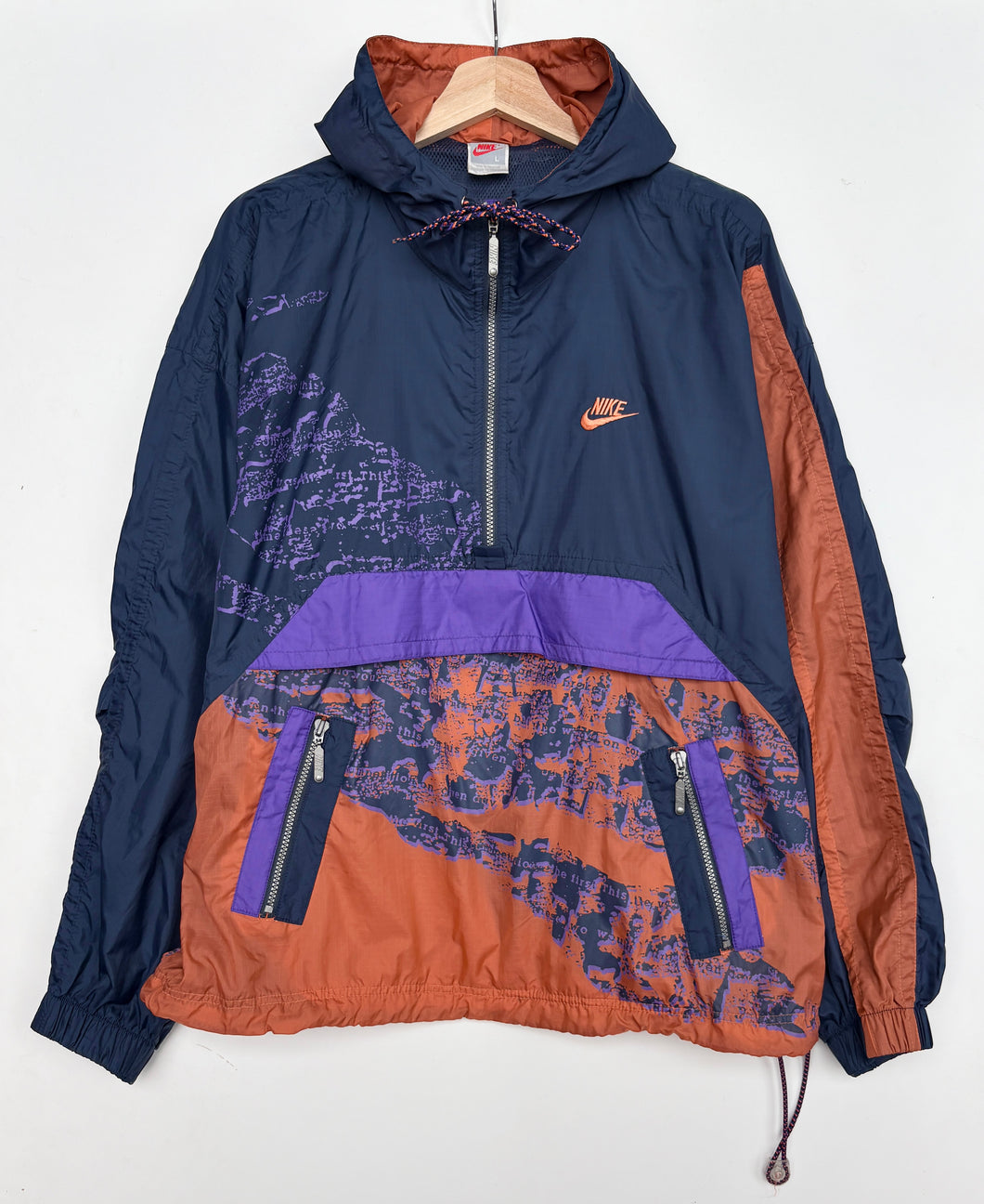 90s Nike Pullover Coat (L)
