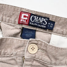 Load image into Gallery viewer, 90s Chaps Ralph Lauren Cords W36 L32