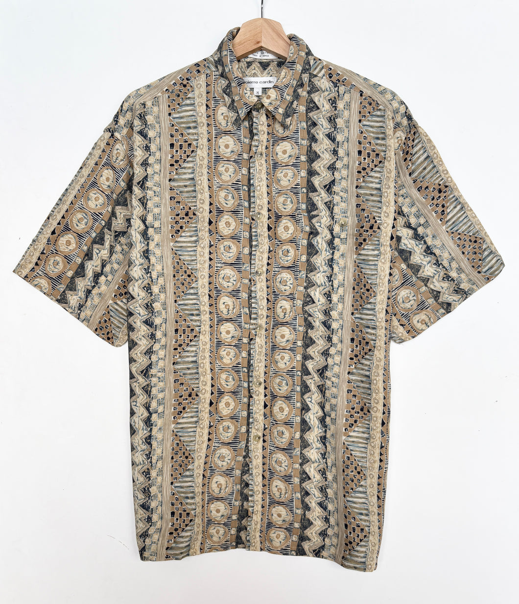 90s Crazy Print Shirt (M)