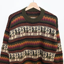 Load image into Gallery viewer, 90s Alpaca Grandad Jumper (M)