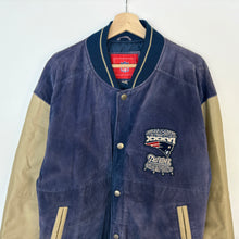 Load image into Gallery viewer, 2001 NFL New England Patriots Super Bowl Suede Leather Jacket (XL)