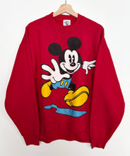 Load image into Gallery viewer, 90s Disney Mickey Mouse Sweatshirt (L)
