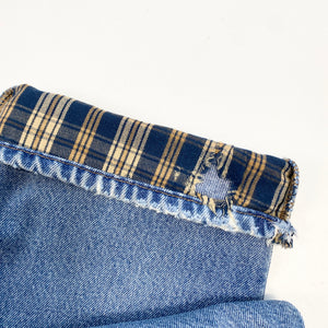 90s L.L.Bean Tartan Lined Jeans W40 L29