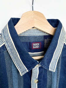 90s Striped Shirt (L)