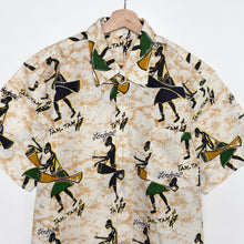 Load image into Gallery viewer, 90s Crazy Print Shirt (L)