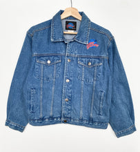 Load image into Gallery viewer, 90s Planet Hollywood Denim Jacket (XS)