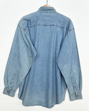 Load image into Gallery viewer, NFL New York Jetts Denim Shirt (XL)
