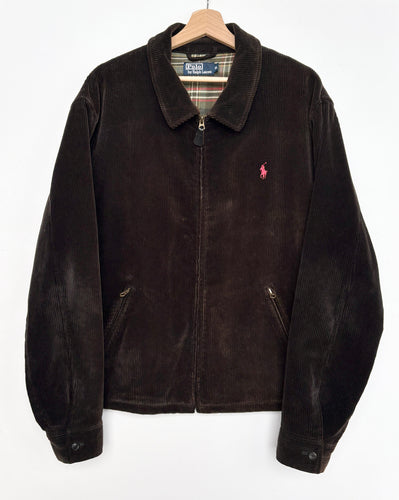 90s Ralph Lauren Corduroy Harrington Jacket (XL)