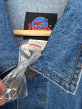 Load image into Gallery viewer, 90s Planet Hollywood Denim Jacket (L)