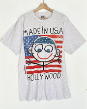 Load image into Gallery viewer, 90s Made in USA Hollywood T-shirt (L)