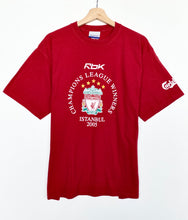 Load image into Gallery viewer, 2005 Livepool FC Istanbul Reebok T-shirt (L)