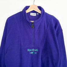 Load image into Gallery viewer, 90s Reebok 1/4 Zip Sweatshirt (S)