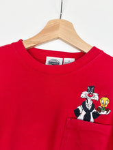 Load image into Gallery viewer, Women’s 90s Looney Tunes Baby Tee (M)