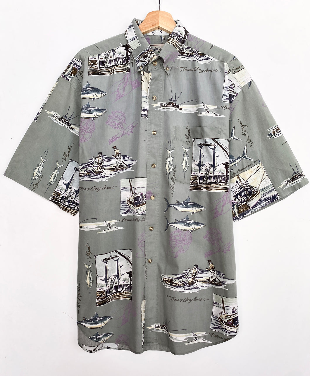 90s Crazy Print Shirt (2XL)
