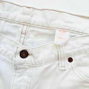 90s Levi’s 560 Denim Shorts W38