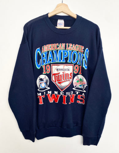 1991 MLB Minnesota Twins Sweatshirt (XL)