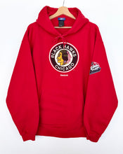 Load image into Gallery viewer, Reebok NHL Chicago Blackhawks Hoodie (L)