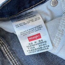 Load image into Gallery viewer, Wrangler Carpenter Jeans W33 L34
