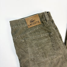 Load image into Gallery viewer, Lacoste Cords W34 L34