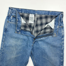 Load image into Gallery viewer, 90s Carhartt Tartan Lined Jeans W38 L30
