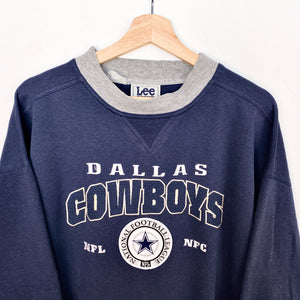 90s Lee NFL Dallas Cowboys Sweatshirt (XL)