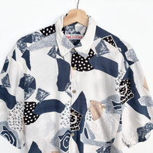 Load image into Gallery viewer, 90s Abstract Crazy Print Shirt (M)