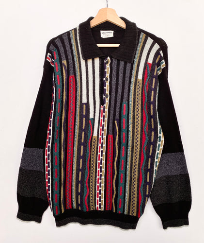 90s Coogi style jumper (L)