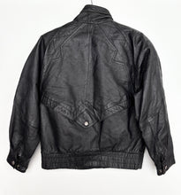 Load image into Gallery viewer, 90s Real Leather Biker Jacket (M)
