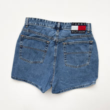Load image into Gallery viewer, 90s Tommy Hilfiger Denim Shorts W28
