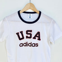 Load image into Gallery viewer, Deadstock 80s Adidas T-shirt (XS)