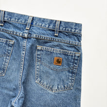 Load image into Gallery viewer, 90s Carhartt Denim Shorts W32