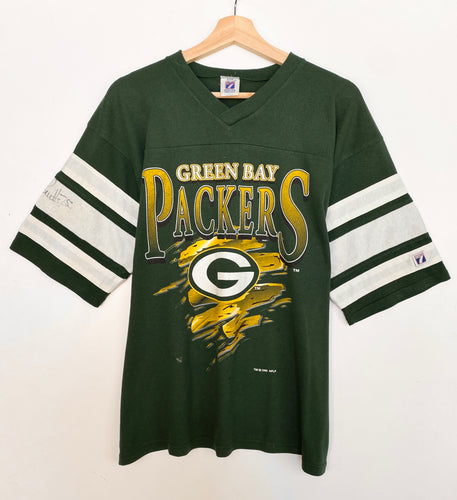 1995 Signed NFL Green Bay Packers T-shirt (M)