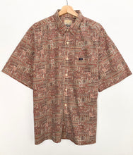 Load image into Gallery viewer, 90s Crazy Print Shirt (XL)