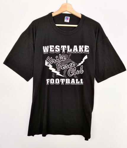 90s Russell Athletic American College T-shirt (2XL)