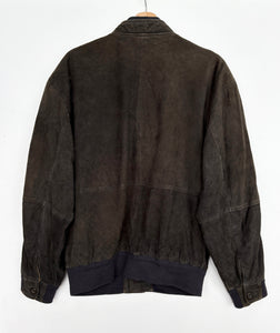 90s Burberry Suede Jacket (M)